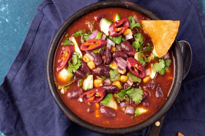 Mexican Chilli Beans (Vegan/Vegetarian)